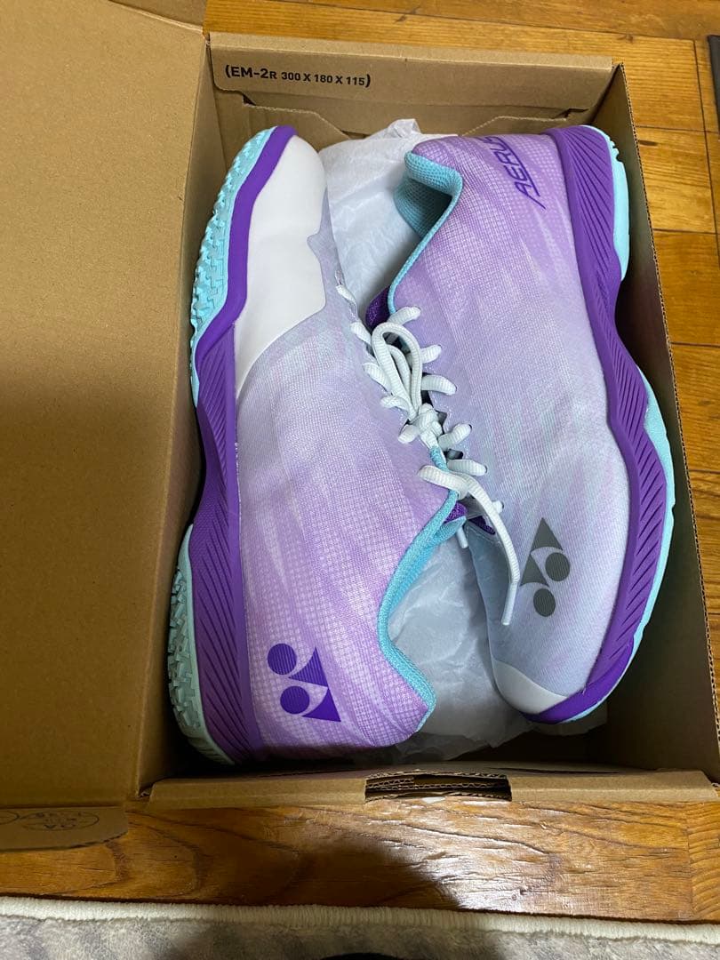 YONEX バドミントンシューズ パワークッション　エアラスZ 24.5cm