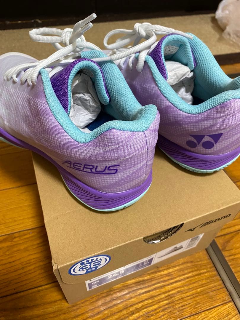 YONEX バドミントンシューズ パワークッション　エアラスZ 24.5cm