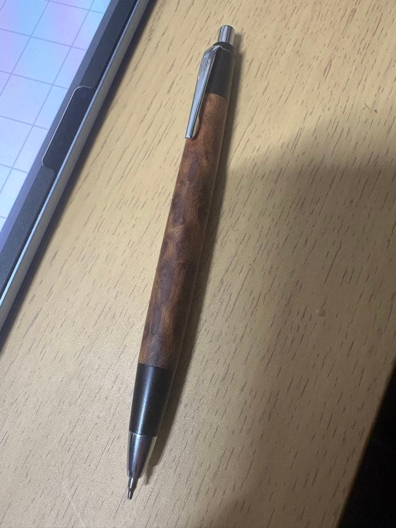 野原工芸 バーズアイ欅 ボールペン