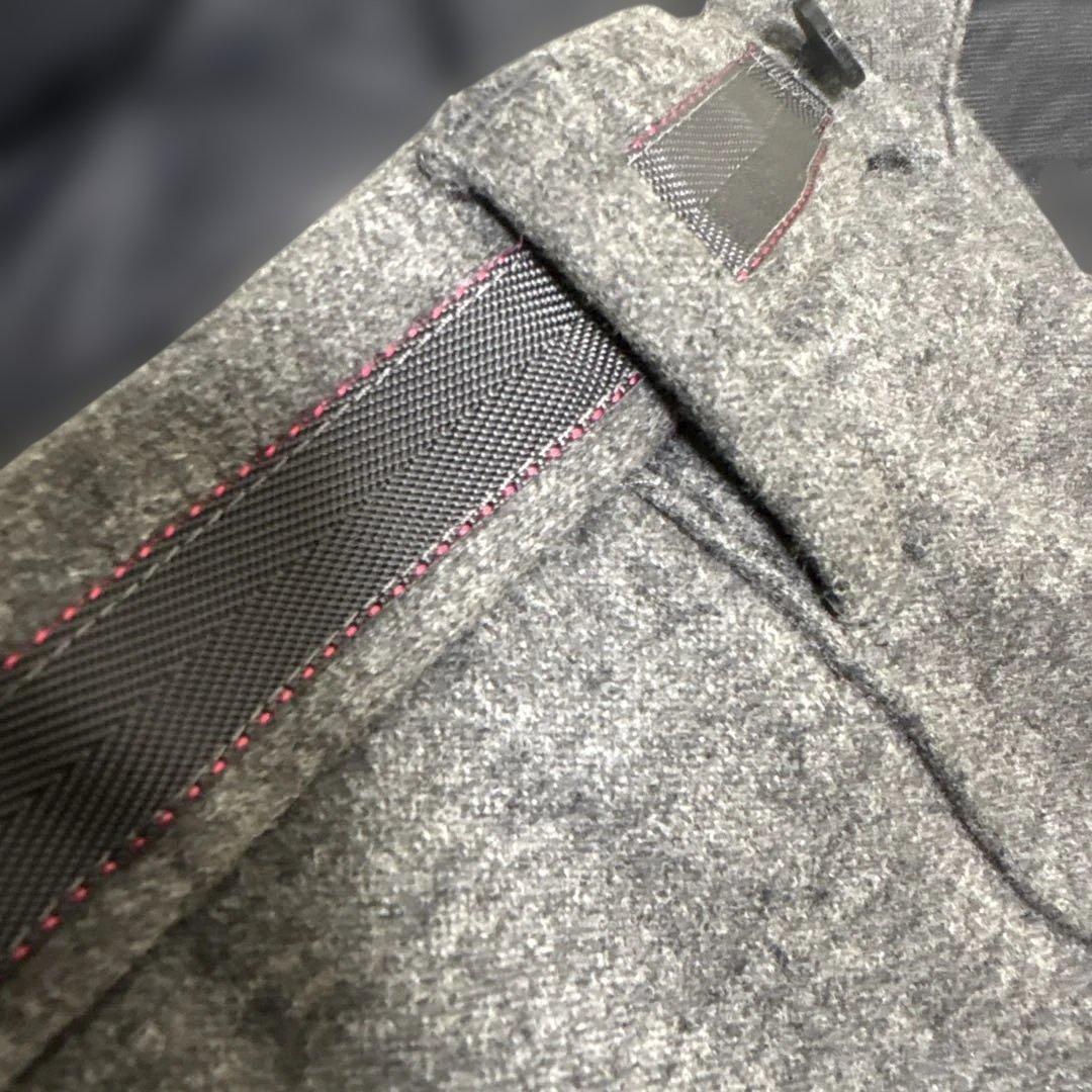 ブリーフィングゴルフ BRIEFINGGOLF 冬物 グレー パンツLサイズ