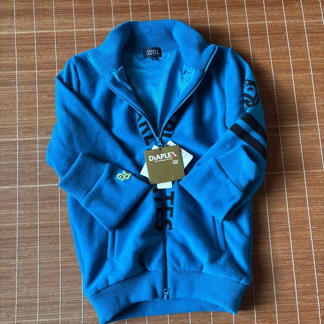 パーリーゲイツ青ジップアップジャケット３