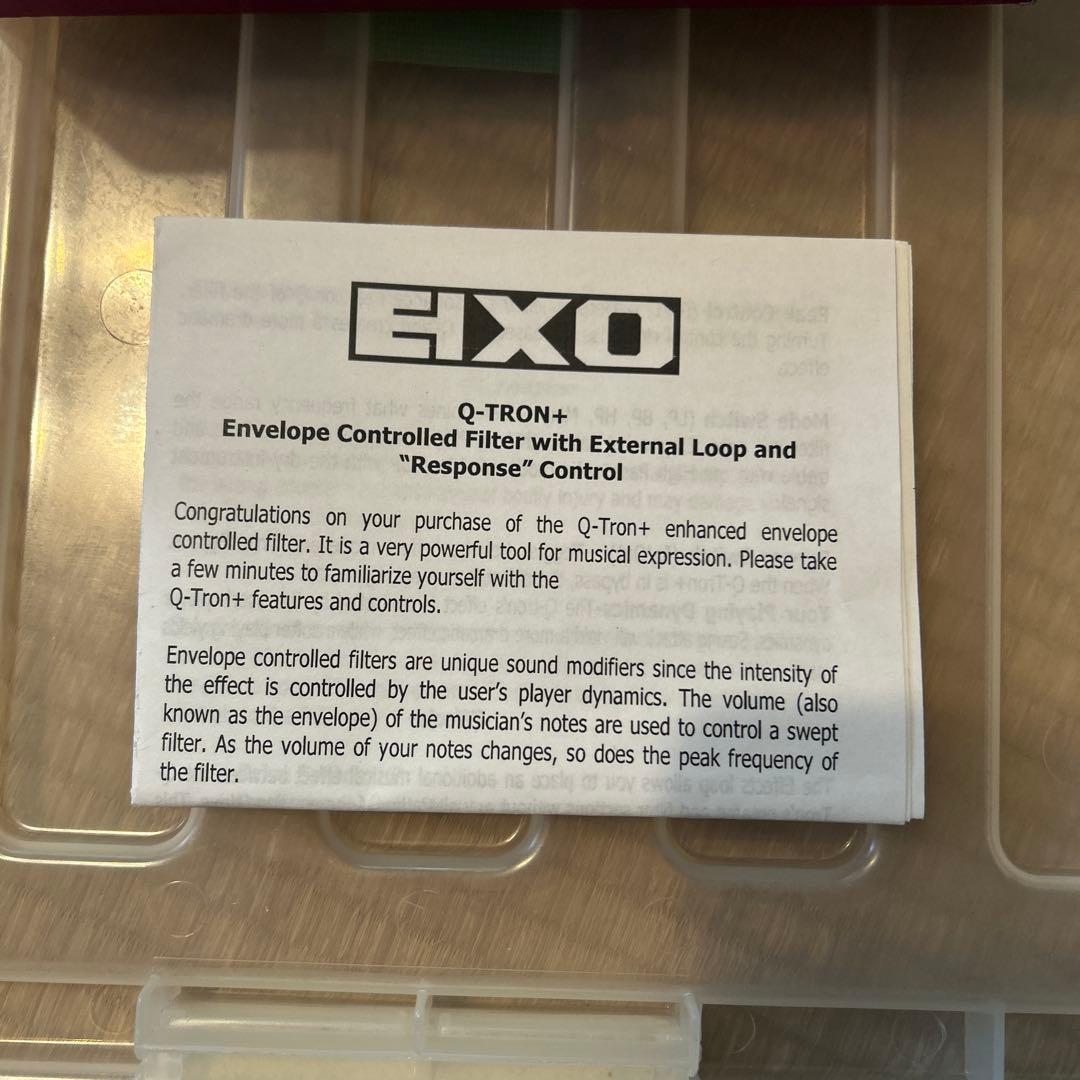 electro-harmonix Q-TRON Plus ギターエフェクター