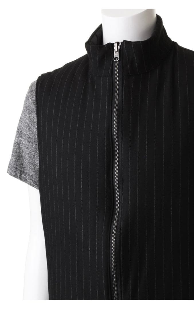 obsidian キルティング ゴルフ ダウンベスト ブラック