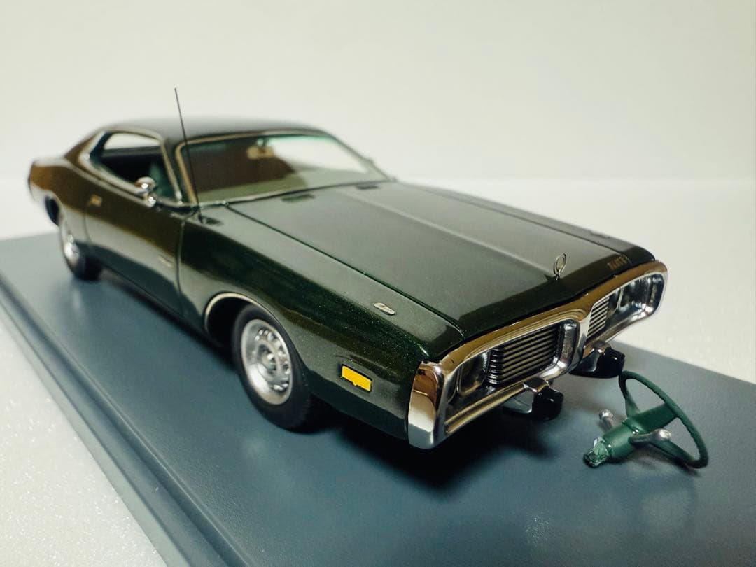Neo/'73 Dodgeダッジ Chargerチャージャー グリーン 1/43
