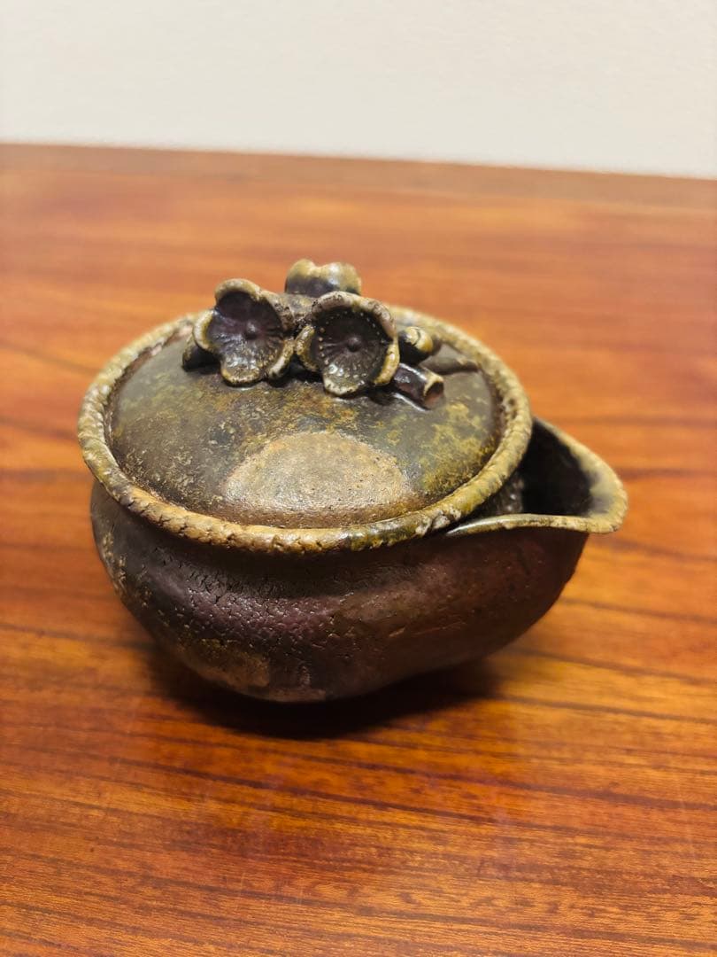 入江光人司/希少/備前焼/茶器/茶道具/宝瓶 /陶芸/急須