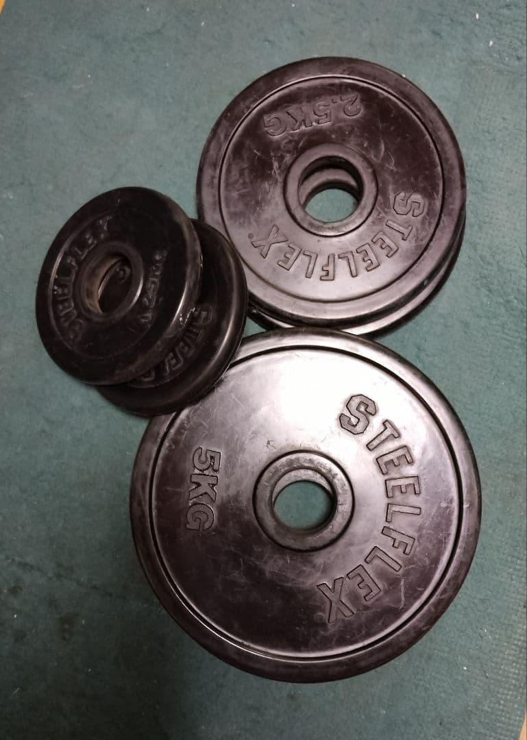 オリンピック プレート STEEL FLEX 17.5kg セット