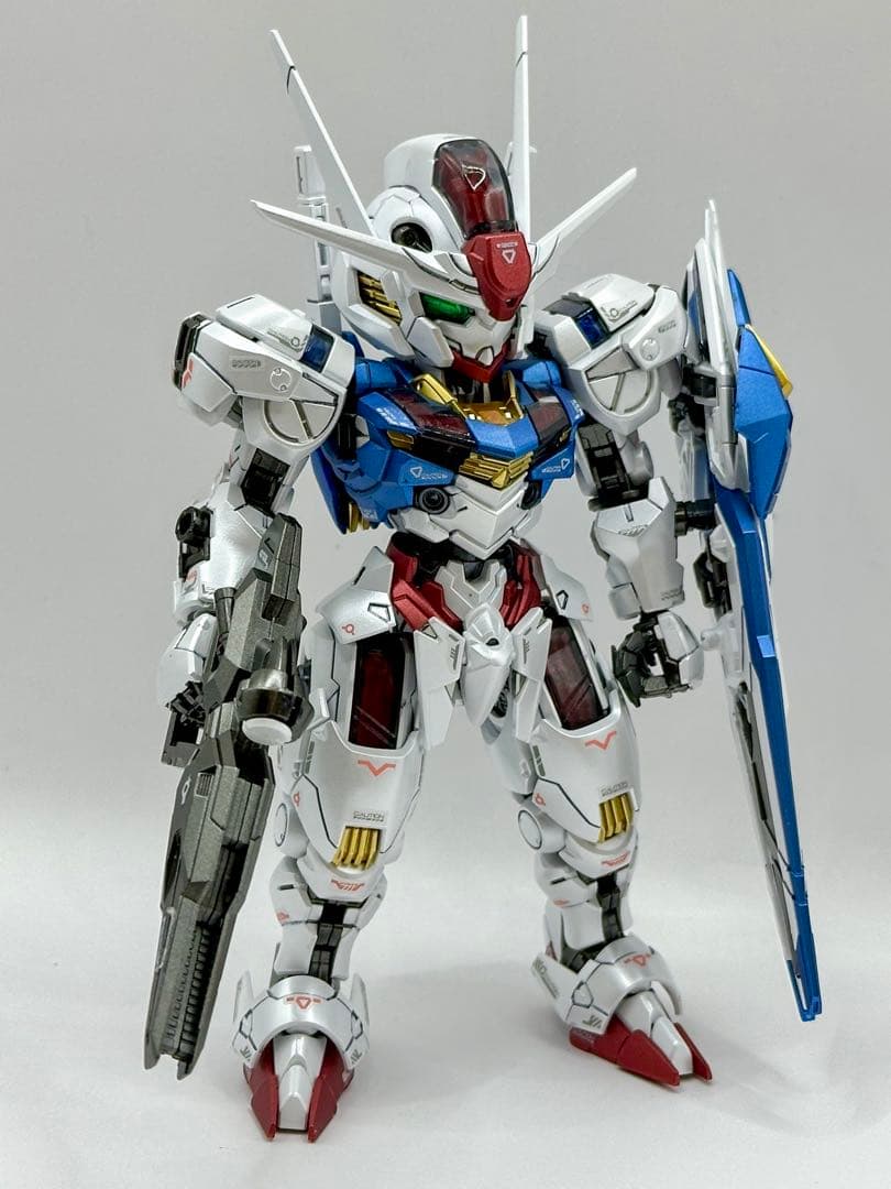 【全塗装・20色以上使用】MGSD ガンダム・エアリアル 完成品