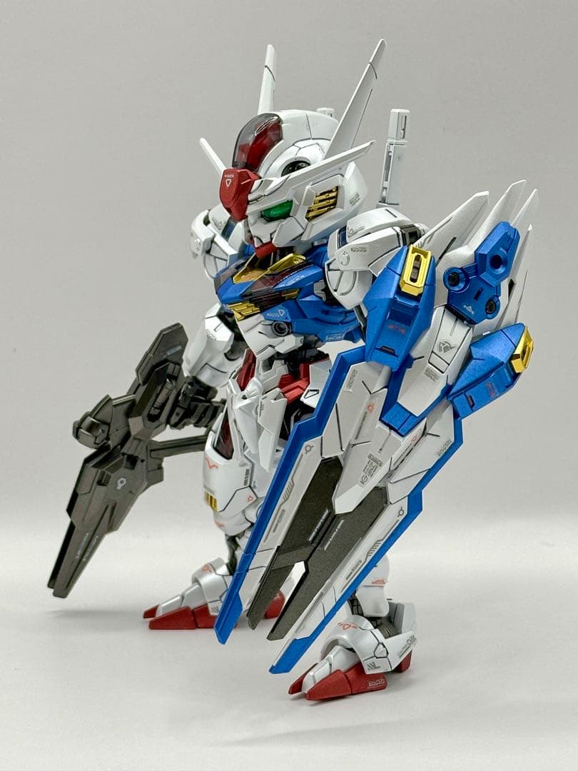 【全塗装・20色以上使用】MGSD ガンダム・エアリアル 完成品