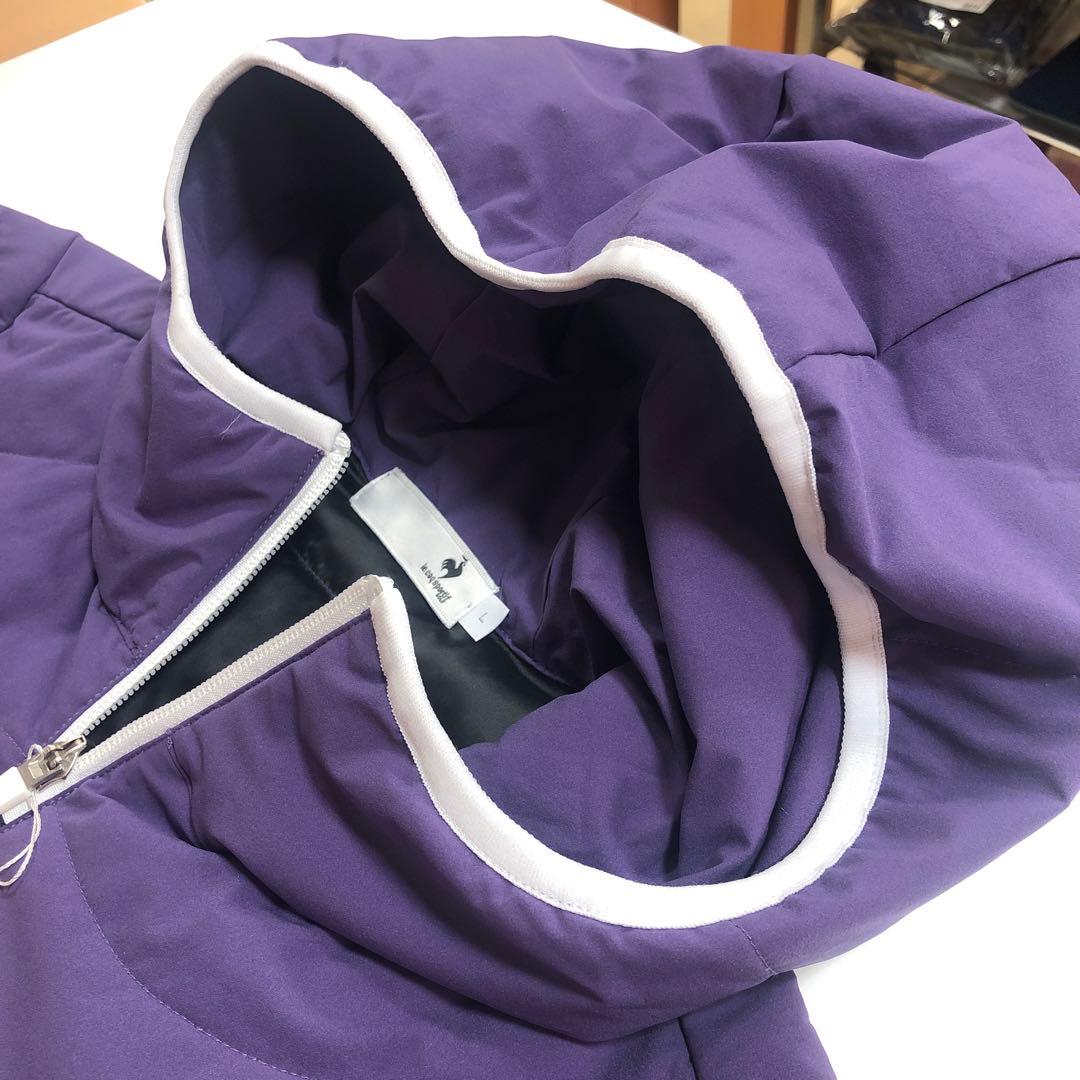 LE COQ SPORTIF フード付きジャケット 紫色