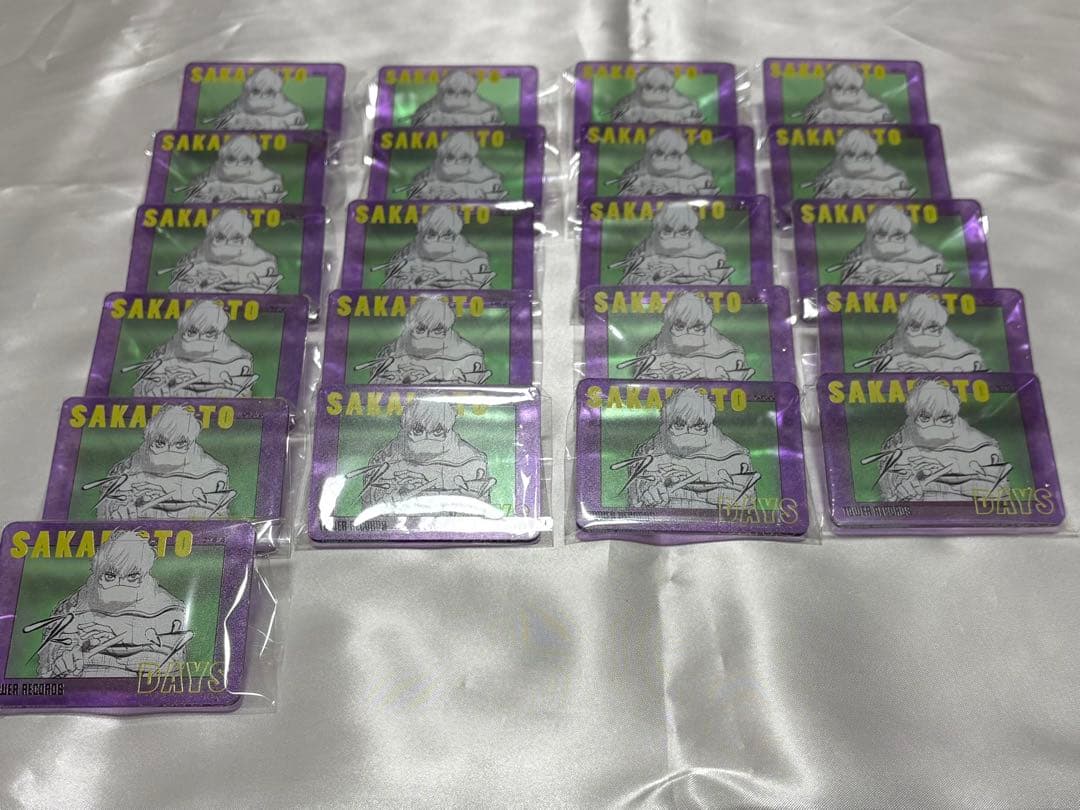 SAKAMOTO DAYS タワレコ アクリルバッジ 勢羽夏生 21点セット