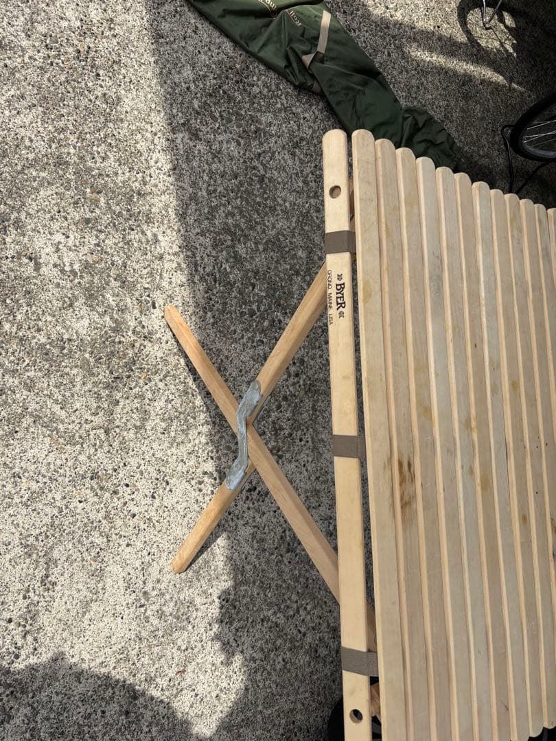 dan　Byer Roll Top Camp Table