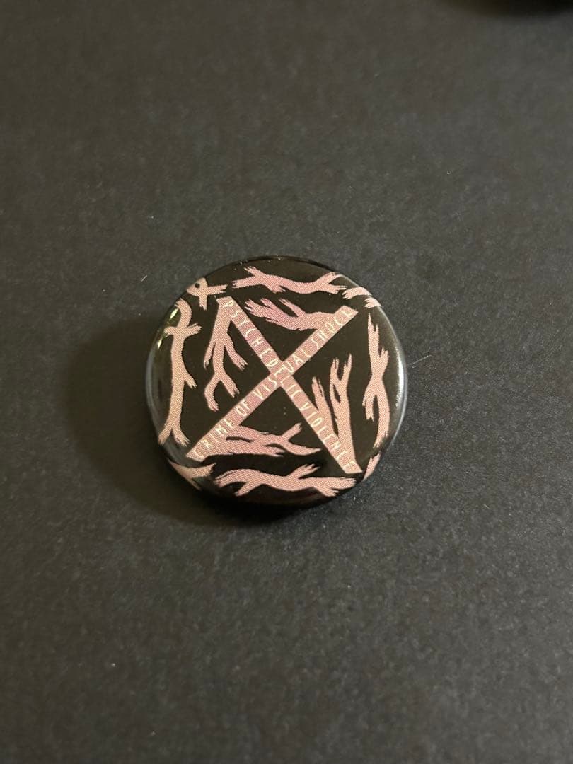 【入手困難】X(XJAPAN)缶バッジ「BLUE BLLOD」