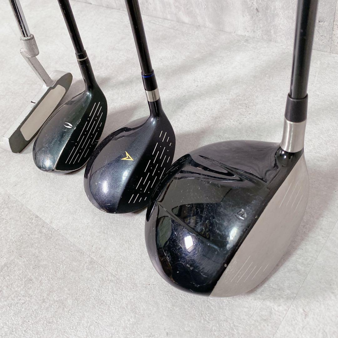 T169 テーラーメイド 他 ゴルフクラブ メンズ フルセット 初心者 赤 R