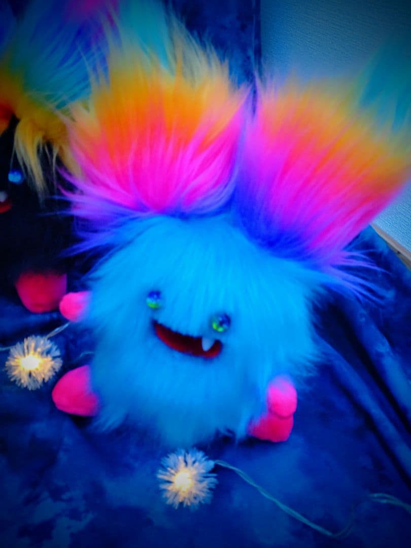 まんまるんモンスター♥アートドール人形幻獣ケモノ ハンドメイドぬいぐるみ