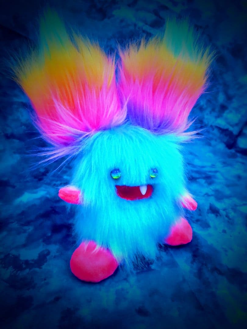 まんまるんモンスター♥アートドール人形幻獣ケモノ ハンドメイドぬいぐるみ