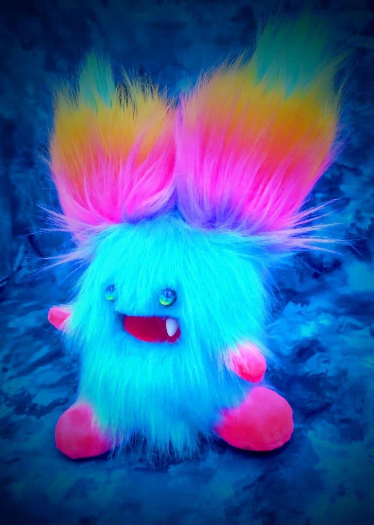 まんまるんモンスター♥アートドール人形幻獣ケモノ ハンドメイドぬいぐるみ