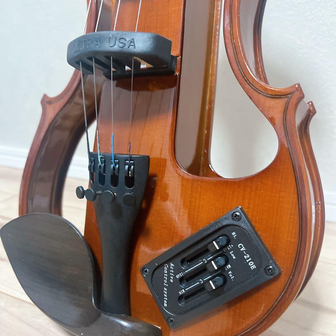ニ*ム様 ハルシュタット　エレキ バイオリン　CV210E　サイレント　ケース付