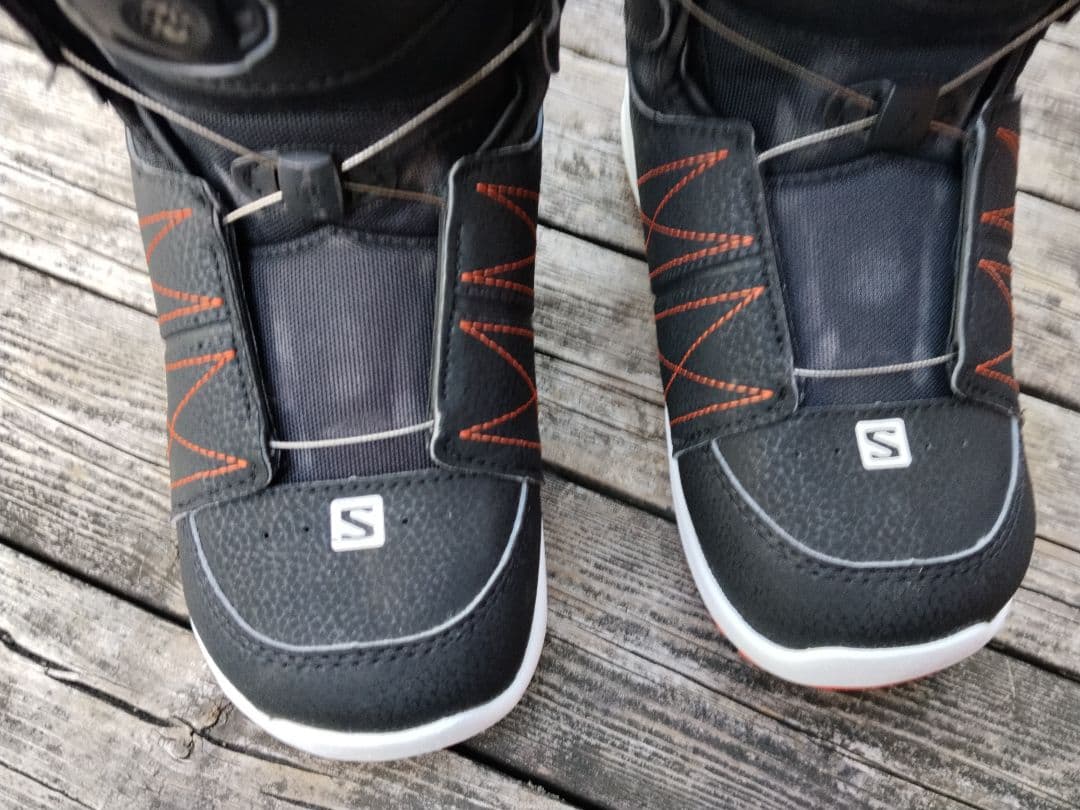 子供用 スノーボード3点セット DUB 118cm ビン BOAブーツ 21cm