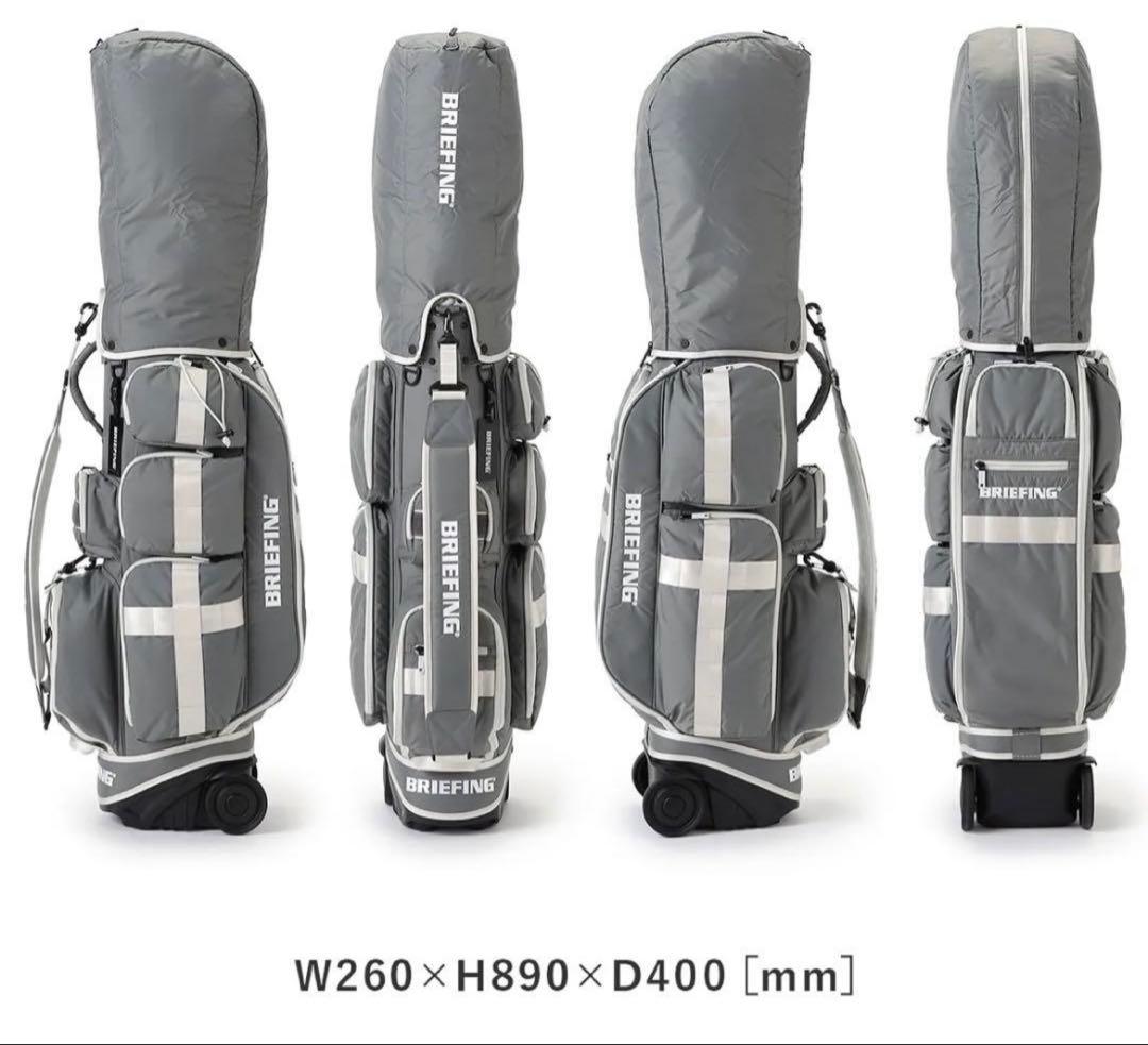ブリーフィング ゴルフ キャディバッグ CR-6 キャスター付BRG251D02