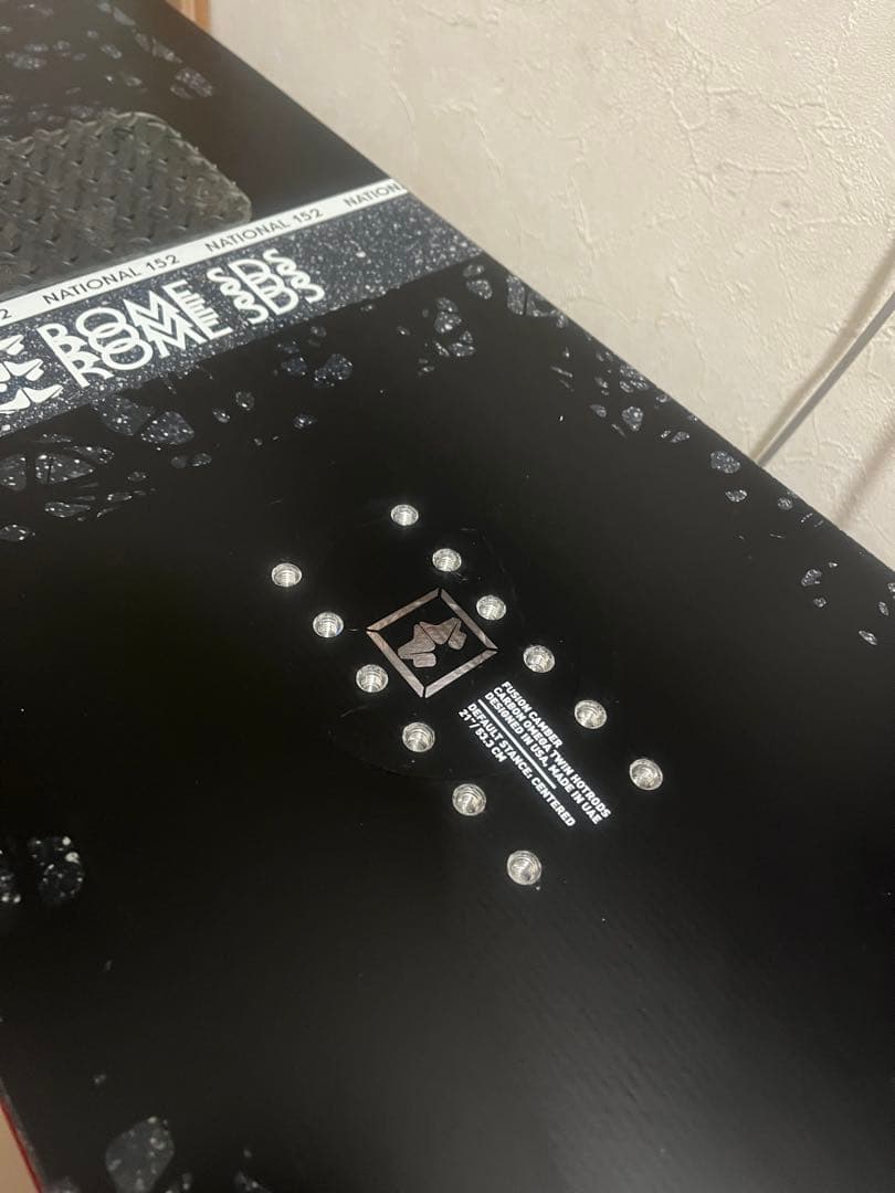ROME 一番人気ハイブリッドボード！national 152cm 新品バイン付