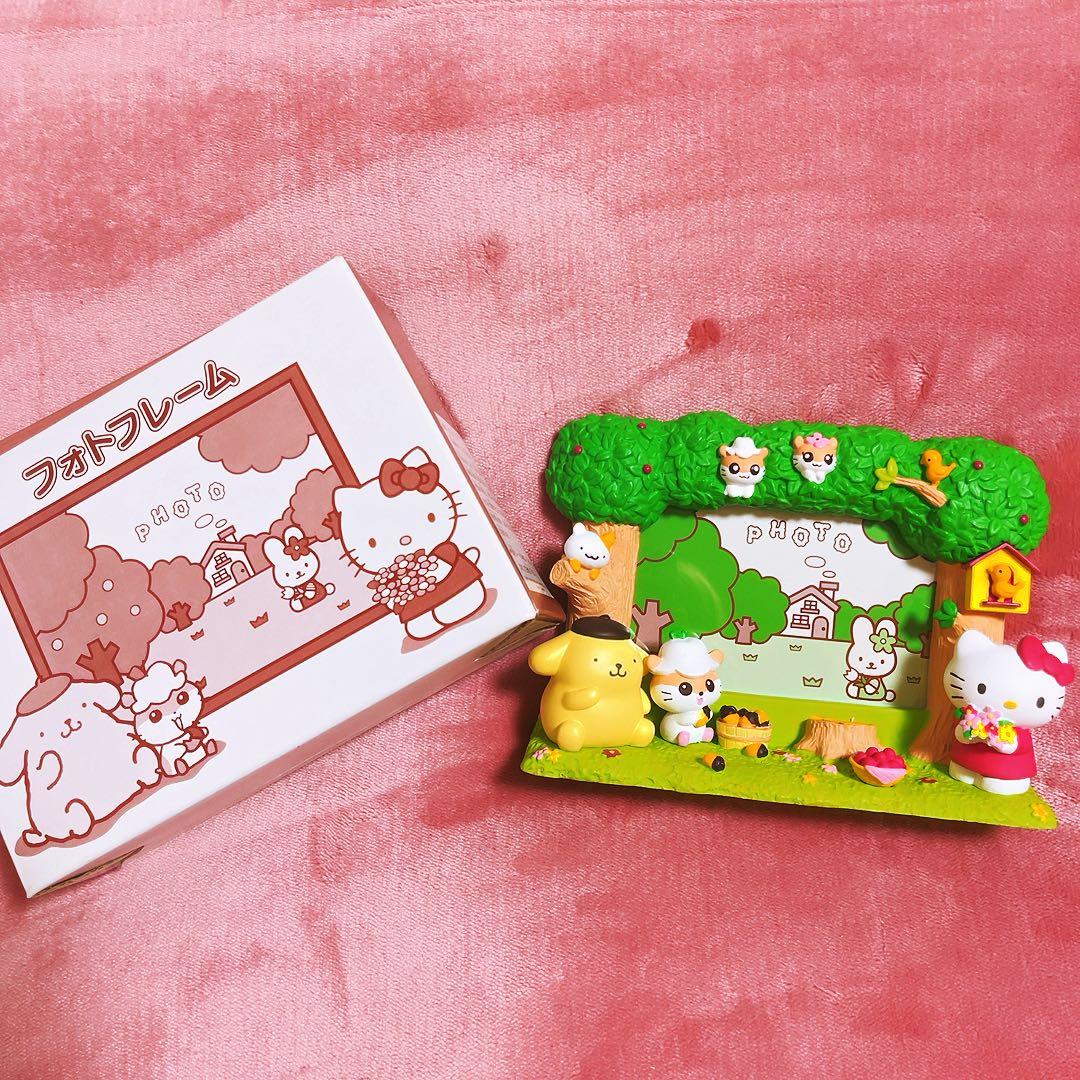 希少レア　サンリオ　フォトフレーム　キティ　コロコロクリリン　2000年製