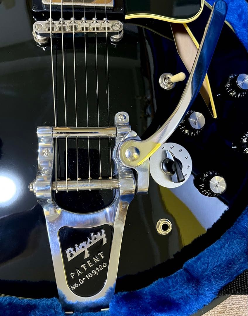 ギター Shinichi Ubukata ES-355 Bigsby MOD