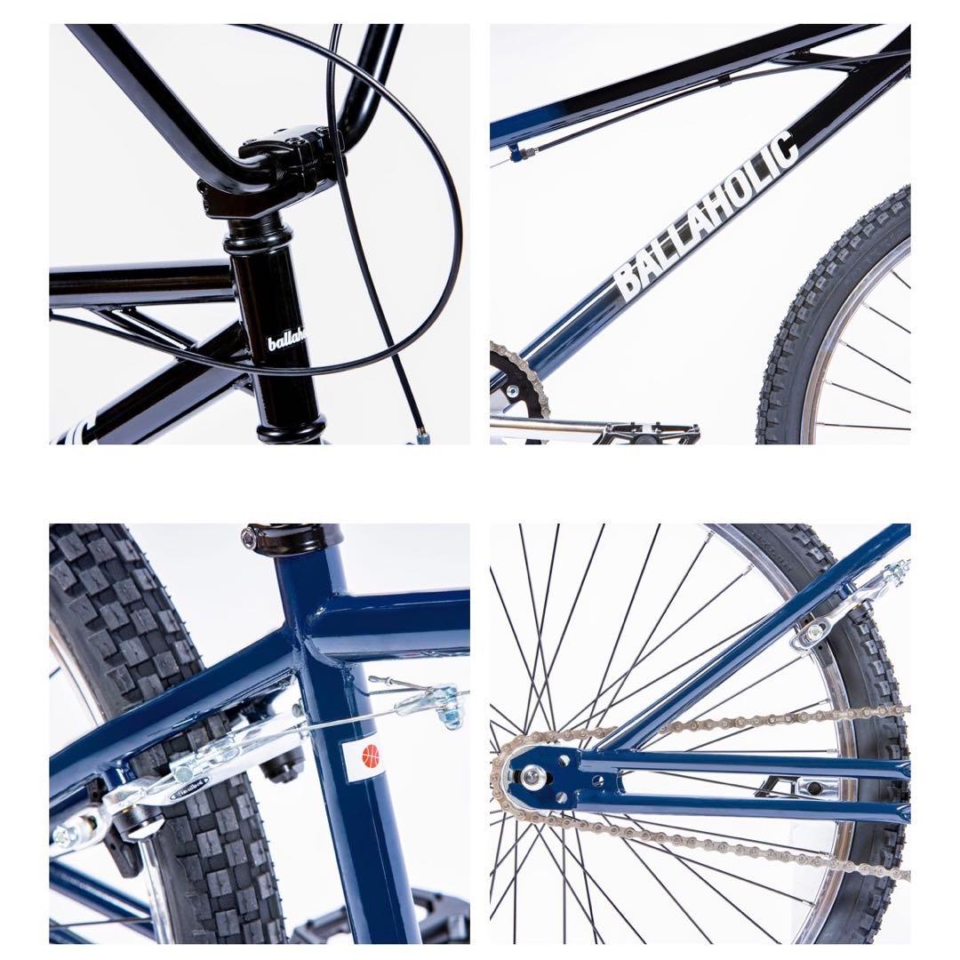 ballaholic BMX 自転車 ブラック 20インチ