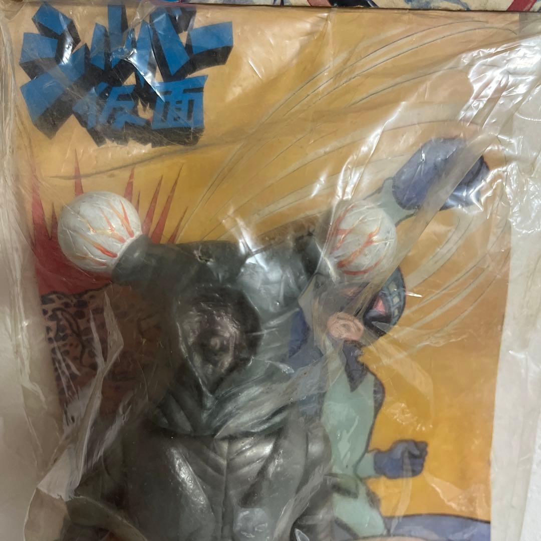 ⚠️当時物・激レア　シルバー仮面　　キルギス星人　バンダイ　スタンダードサイズ