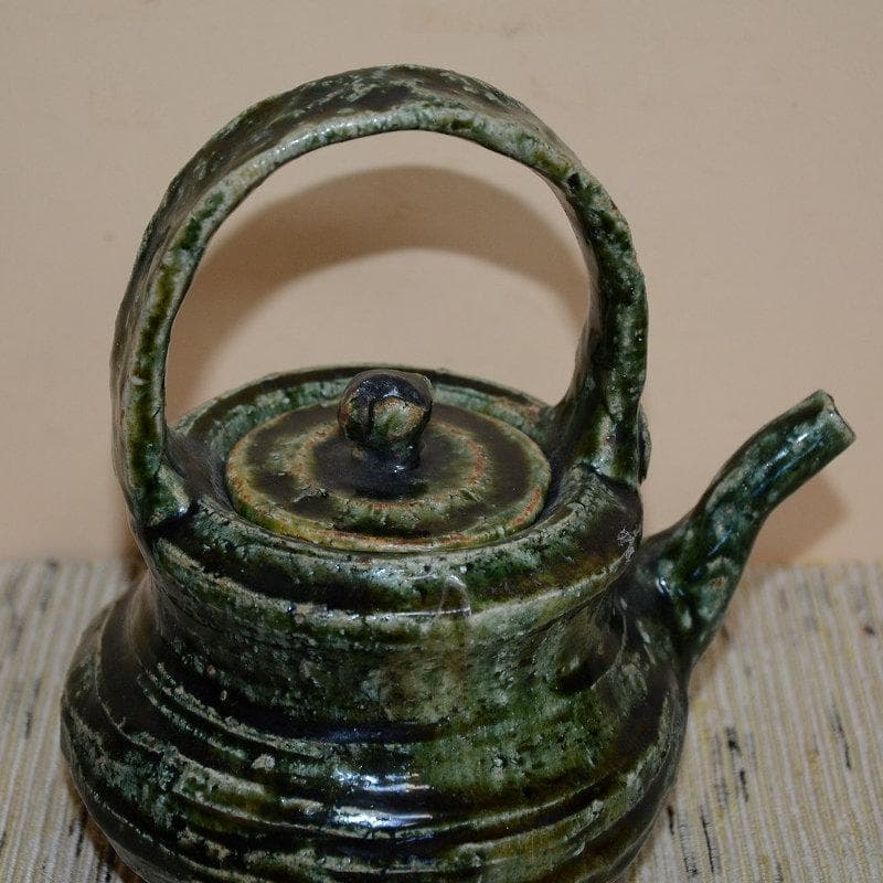 佐藤和次　織部焼　ポット　水次　土瓶　酒器　新品　送料込み