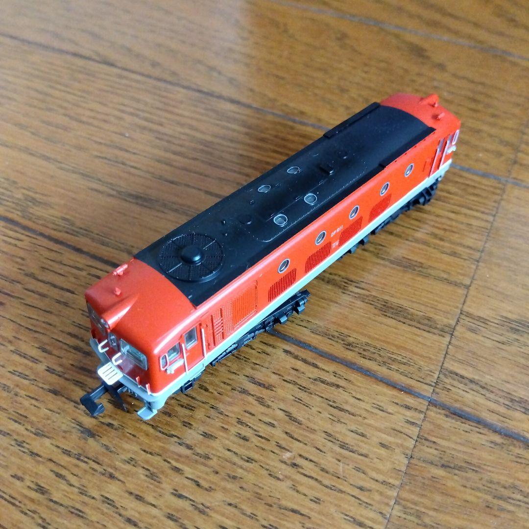 DF91-1 朱色 ディーゼル機関車 Nゲージ
