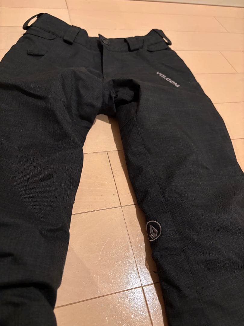 VOLCOM スキーウェア 子ども用 グレー/レッド