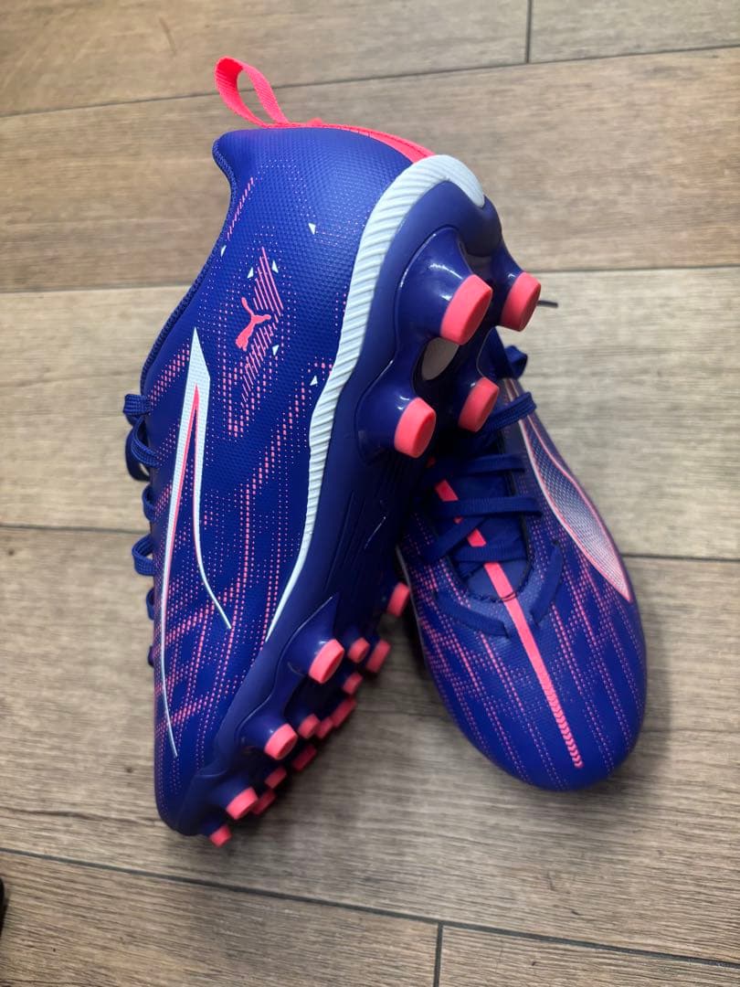 値下げ交渉大歓迎！！！PUMA ULTRA ネイビー/ピンク FGシューズ