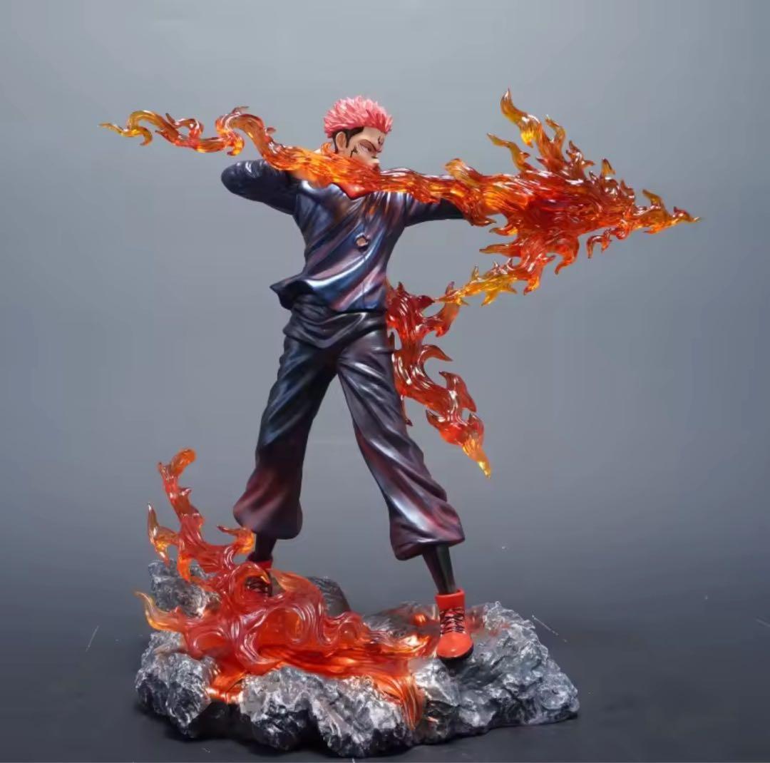 呪術廻戦　両面宿儺　虎杖　悠二　フィギュア　30cm 海外輸入品