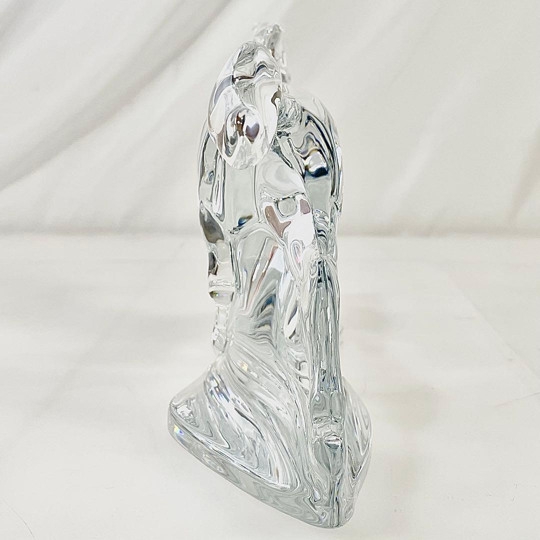 ◎ Baccarat バカラ クリスタル ホース 馬 オブジェ 置物