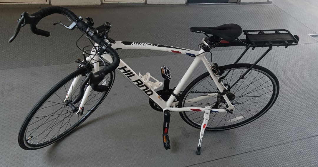 【近隣配送可】27インチアルミフレームロードバイク