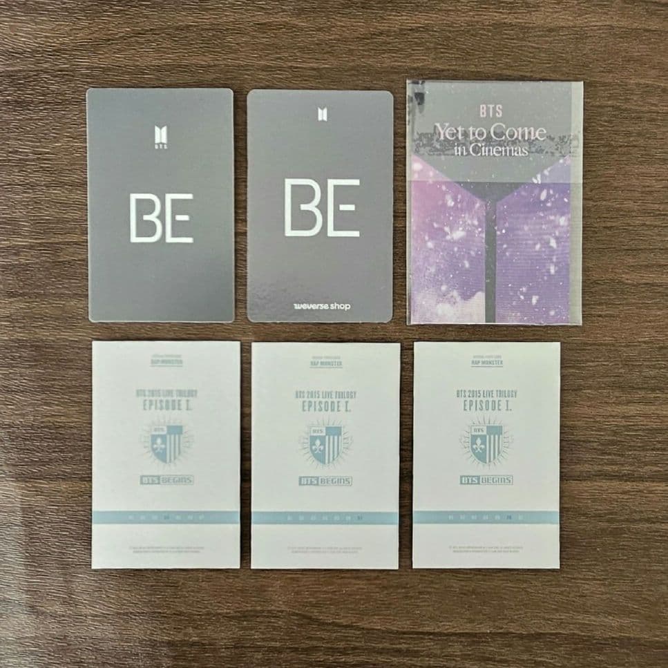 BTS ナムジュン RM Begins ラキドロトレカ フォトカード セット