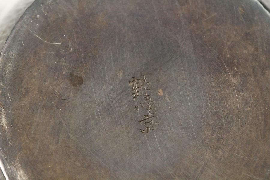 茶道具 純銀製 棗 重73g(K-YC469)