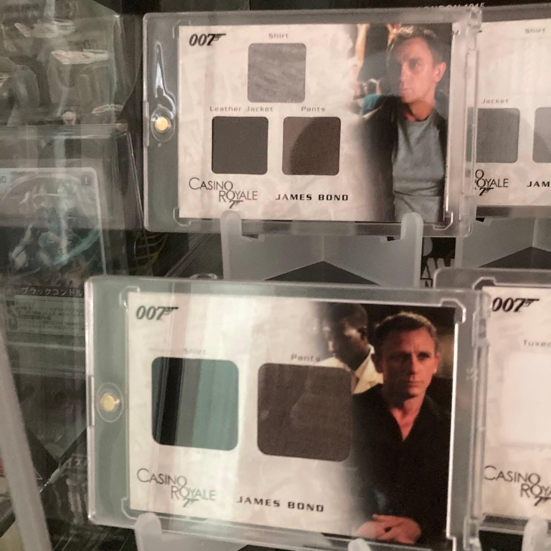 james bond card 007カード　6枚セット