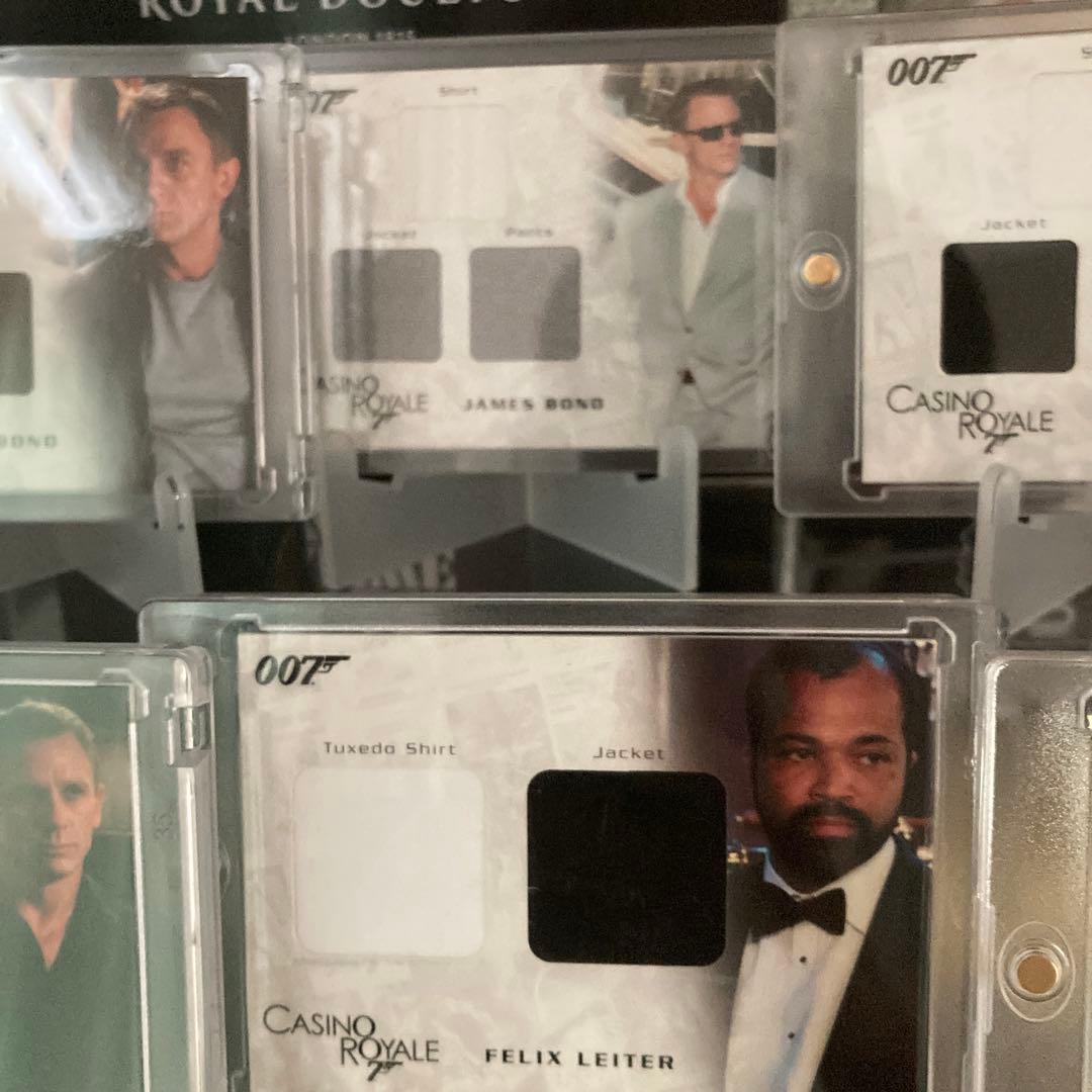 james bond card 007カード　6枚セット