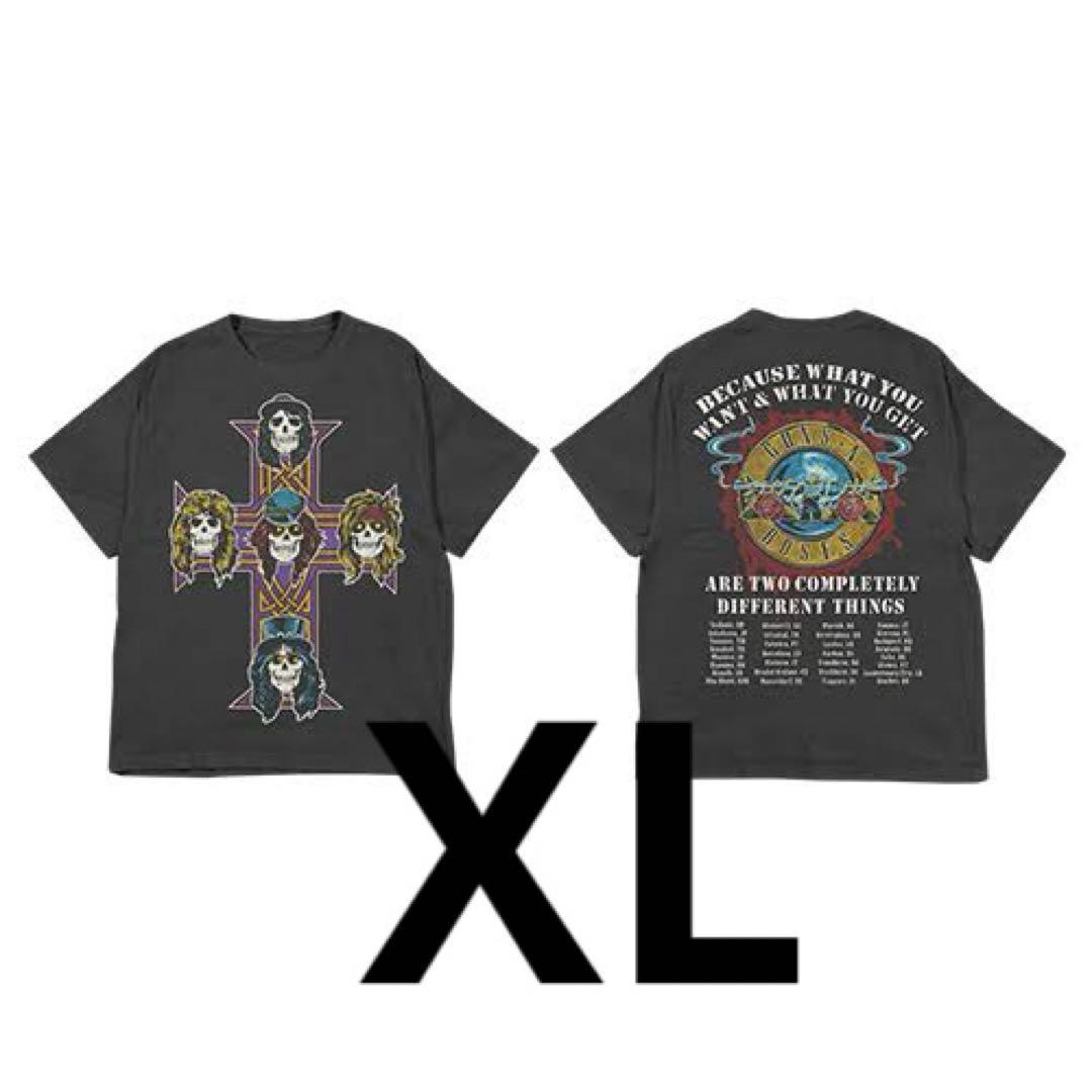 Guns N' Roses 2025 Tシャツ XL ブラック　カラー未交換