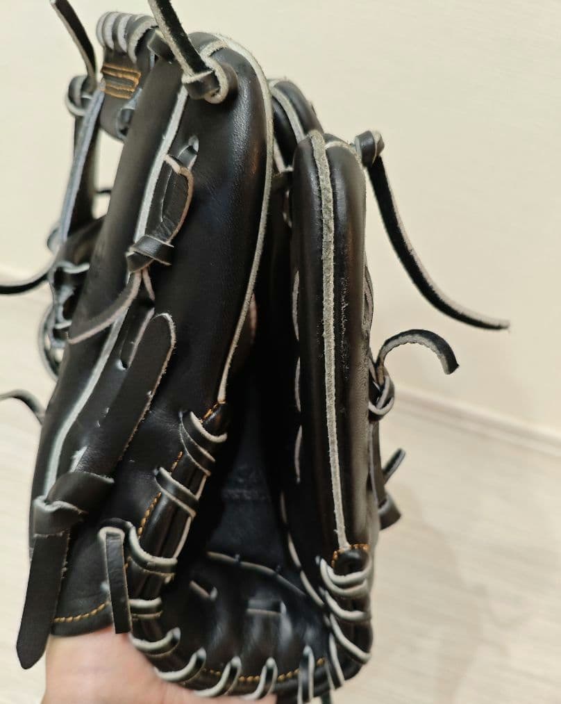 未使用ゼット軟式グローブBRGB30766 湯もみ型付け済　今宮型プロステイタス