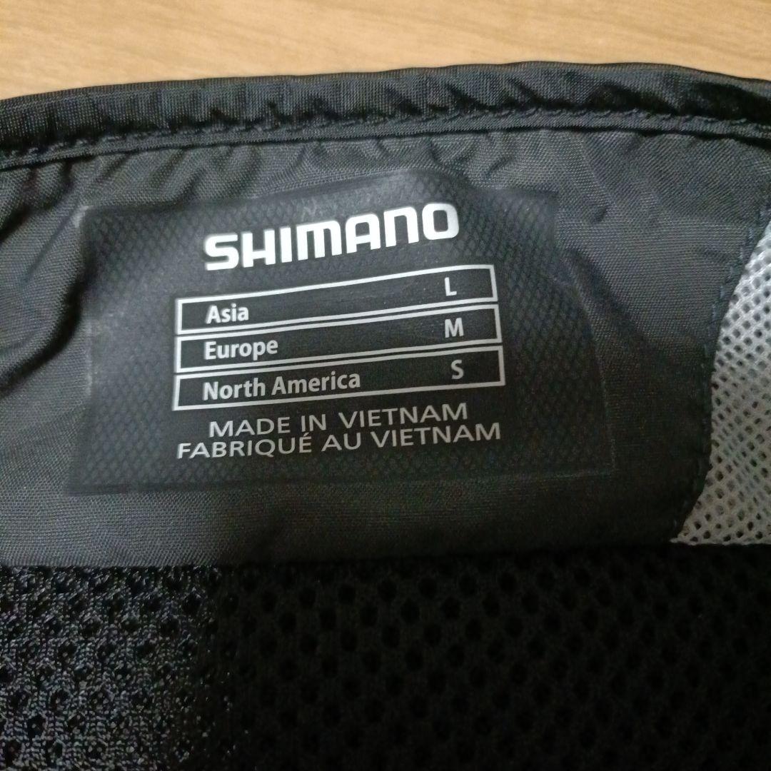 シマノ　VE-022T 2wayショートベスト　Lブラック　未使用品