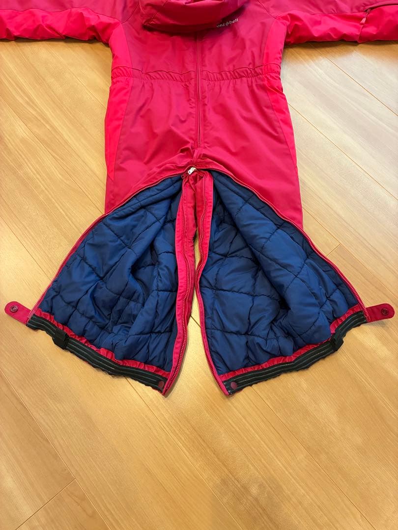 mont-bell キッズ カバー オール ジャンプスーツ　110cm