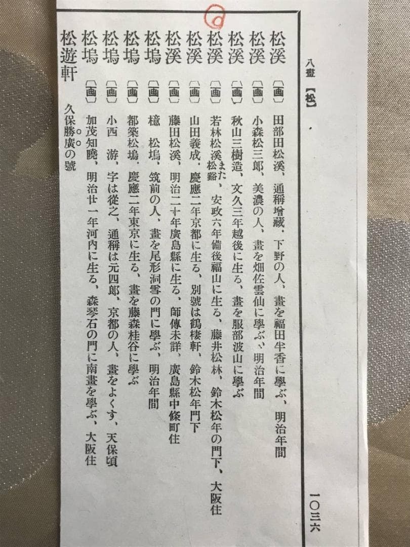 真作/若林松渓/月季花小禽図/ゲッキカ/花図/花鳥図/名家伝来/AE-123