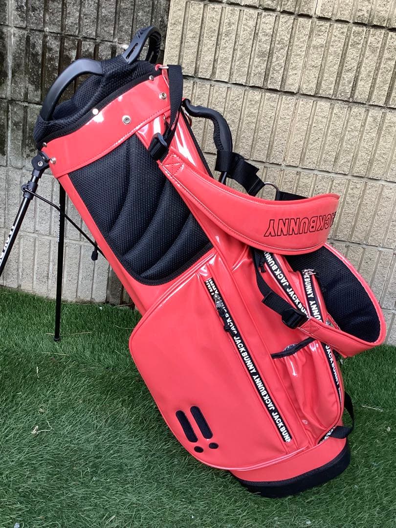 は*る様 JACK BUNNY ジャックバニーエナメルスタンドキャディバッグ