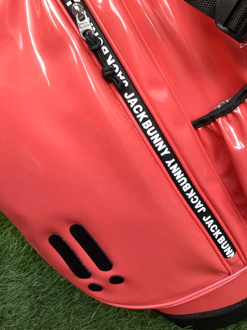 は*る様 JACK BUNNY ジャックバニーエナメルスタンドキャディバッグ