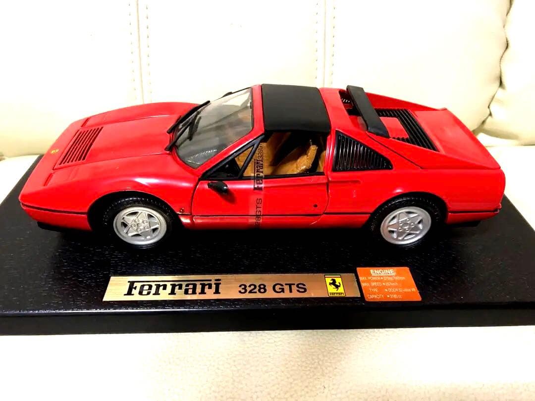 1/18 ANSON製　フェラーリ　328GTS 赤