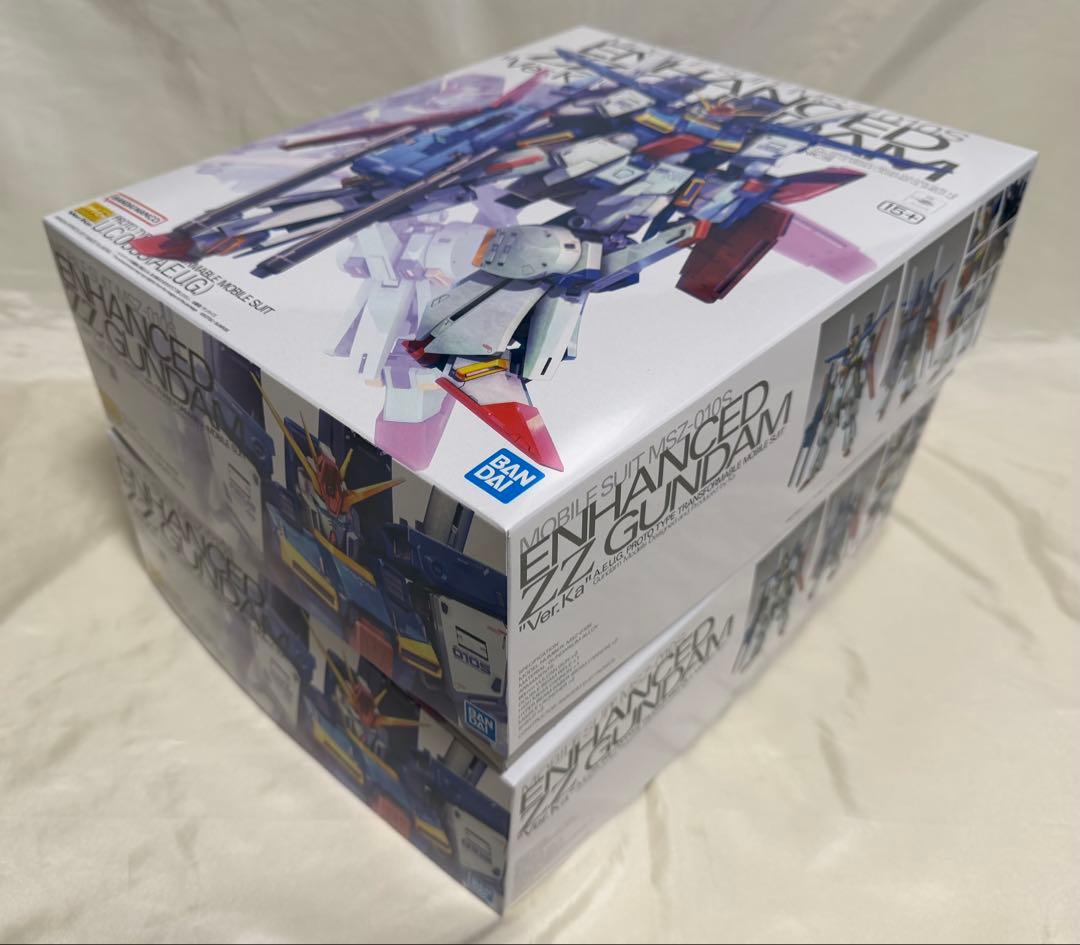 ＭＧ 1/100 強化型ダブルゼータガンダム Ver．Ka 2個セット