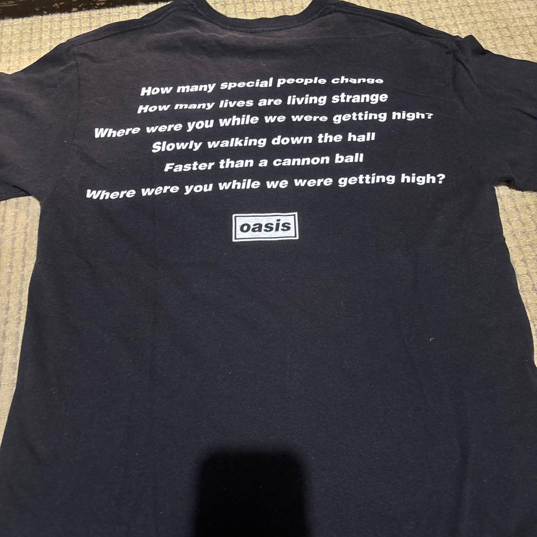 OASIS オアシスTシャツ オフィシャルChampagne