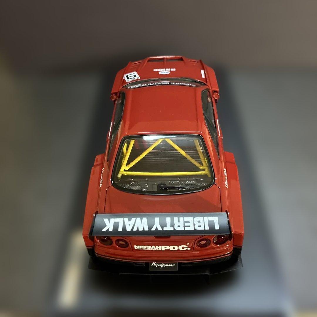 032 LBWK LB-ER34 スーパーシルエット 1/18スケール ミニカー